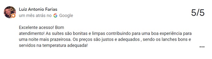 avaliação google